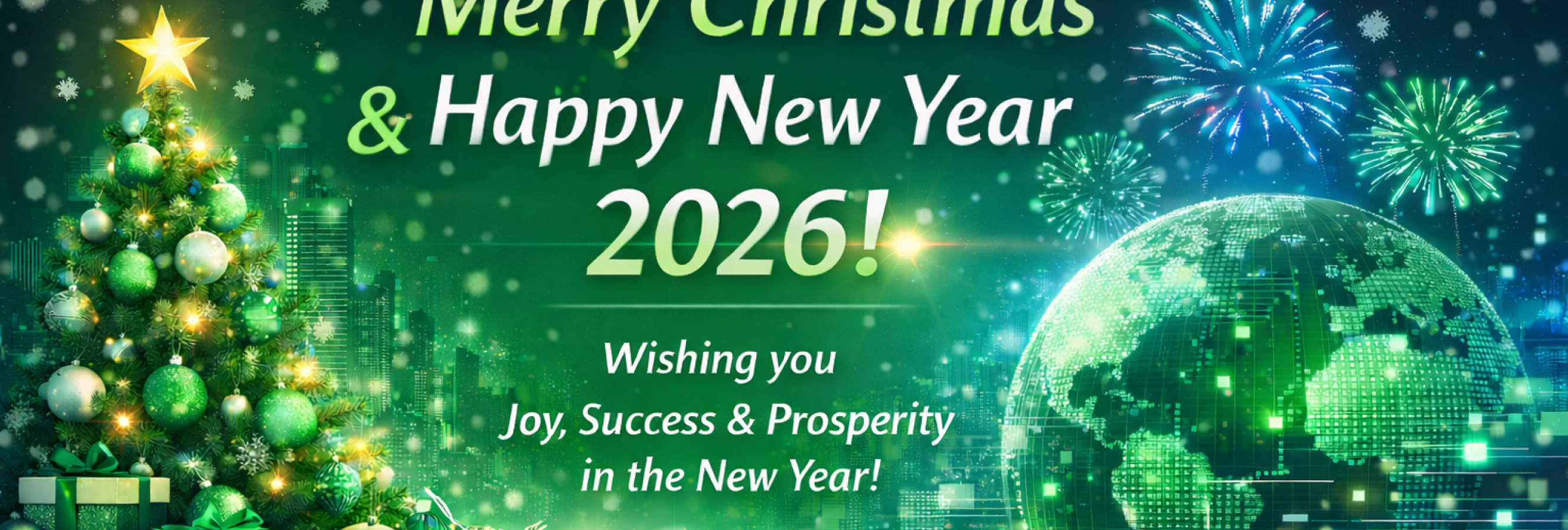 Merry Christmas & Happy New Year 2026 from GDC Services